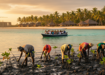 Tourist Dollars Fuel Coastal Restoration in Tanzania—But Growth Has a Hidden Cost