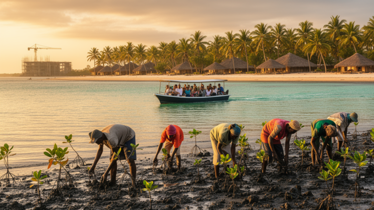 Tourist Dollars Fuel Coastal Restoration in Tanzania—But Growth Has a Hidden Cost