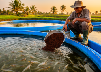 Humic Acid from Leonardite Boosts Shrimp Growth and Health in Saline Waters