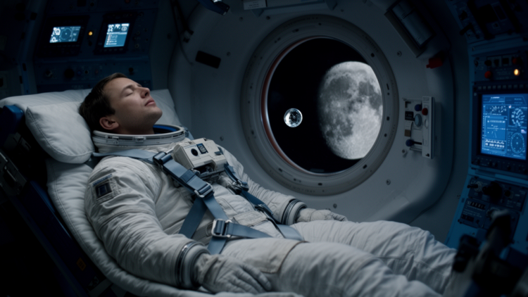 Astronaut Sleep Loss Emerges as a Mission-Critical Hazard for Moon and Mars Flights