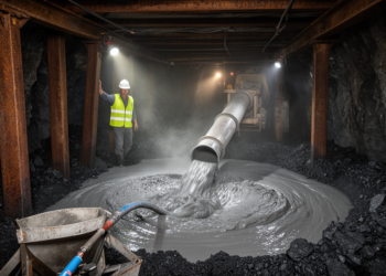 Salty Mine Water Turns Coal Waste Into Stronger Underground Backfill