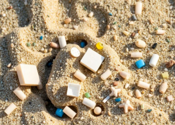 Buried but Not Gone: Microplastics Stack Up in Tropical Beach Sediments