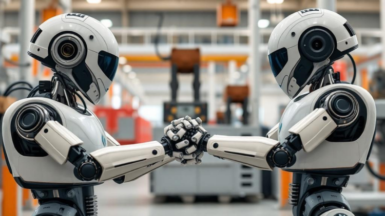 Smart Factory Robots Learn to Dodge Each Other in Real Time