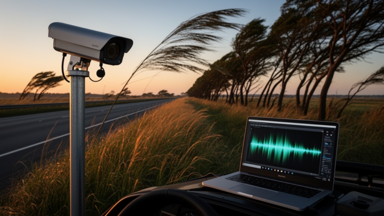 AI Listens to Traffic Cameras to Hear Dangerous Roadside Winds