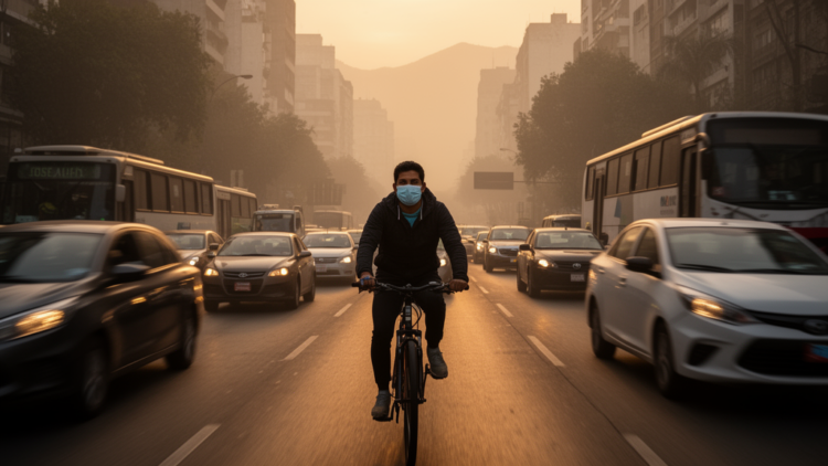 Cyclists in Mexico City Face Rising Black Carbon Long After Lockdown Traffic Returned