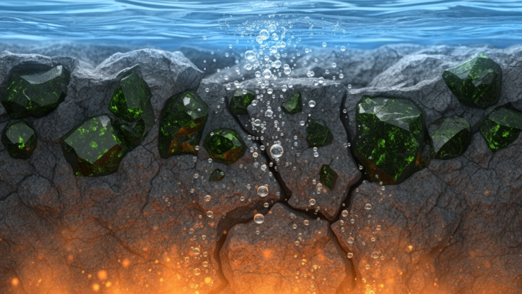 Iron-Rich Olivine Emerges as the Key to Making Hydrogen Underground