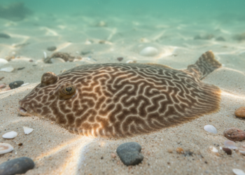 Labyrinth-Patterned Flatfish Discovered in the South China Sea Is a Brand-New Species