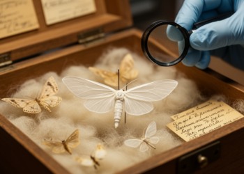 Ghost Moth Genus Recorded in Georgia for the First Time, Hidden in Museum Drawers for Decades