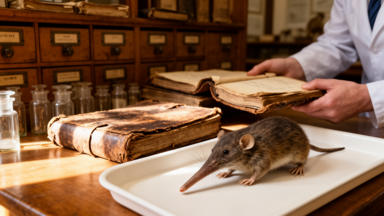 Century-Old Field Journals Solve the Mystery of Mexico’s Giant Shrew