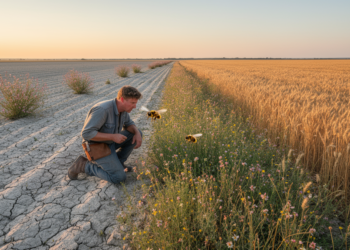 The Hidden Collapse: Why Stable Crop Yields in Drylands May Mask an Eroding Pollinator Safety Net