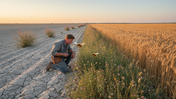 The Hidden Collapse: Why Stable Crop Yields in Drylands May Mask an Eroding Pollinator Safety Net