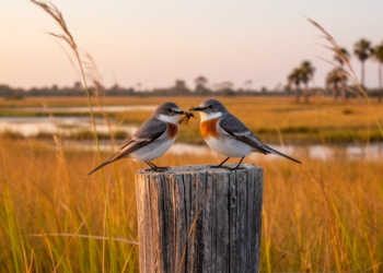 Rival Flycatchers Team Up in Paraguay’s Vanishing Grasslands