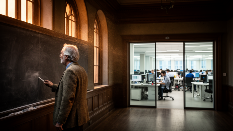 Professors Hold On to a Fading Ideal as Universities Pull Teaching and Research Apart