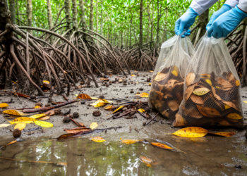 Mangrove Litter Mixing Reshapes Nutrient Chemistry More Often Than It Speeds Decay
