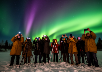 Crowdsourced aurora observations during geomagnetic superstorms: the Aurorasaurus open science database