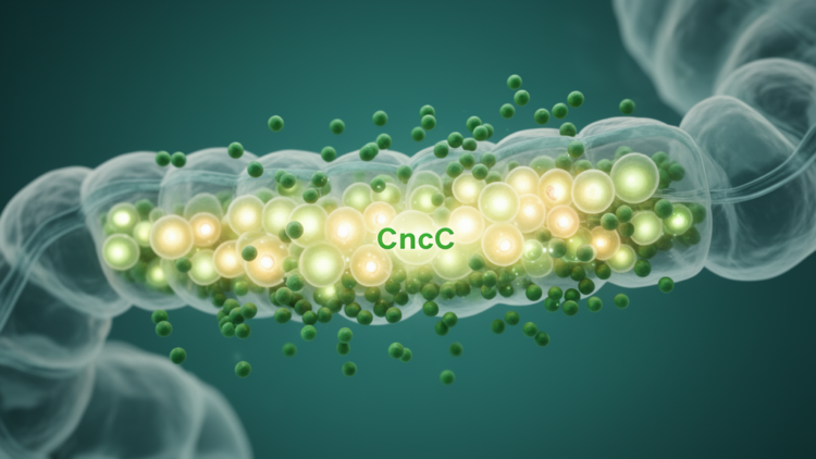 Chlorogenic Acid Shields Aging Gut Stem Cells Through the Fly Version of NRF2