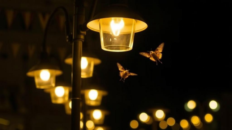 Streetlights Shut Down Moth Mating, New Experiment Reveals