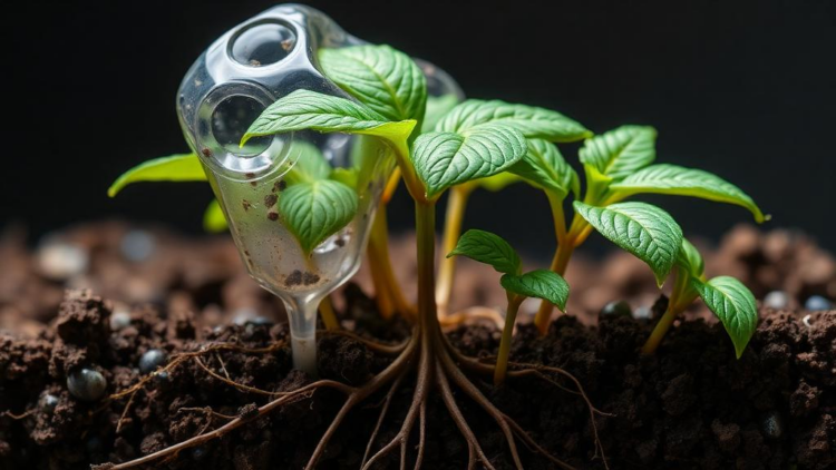 Plastic Particles Are Invading Plants From Roots to Leaves