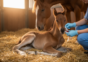 Blood Biomarkers Reveal Brain Injury Clues in Maladjusted Newborn Foals