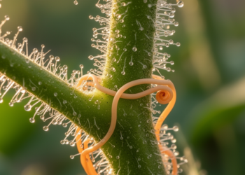 Tomato Hairs Fight Back: Tiny Trichomes Thwart Parasitic Dodder