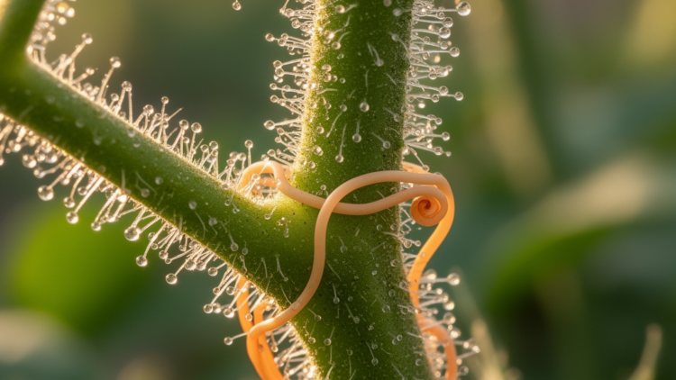 Tomato Hairs Fight Back: Tiny Trichomes Thwart Parasitic Dodder