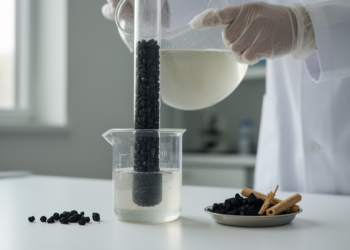 Bamboo Biochar Boosted by KOH Activation Strips Cadmium from Water