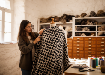 Houndstooth Reimagined: How a Portuguese Wool Archive Is Rewriting Fashion Design Education