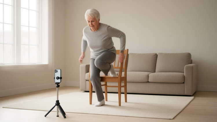 Smartphone Cameras Match Lab Systems in Reading How Aging Muscles Fail the Chair-Stand Test