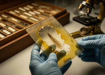 Museum Slide Mountants Crumble: 19-Year Experiment Exposes Gum-Chloral Decay