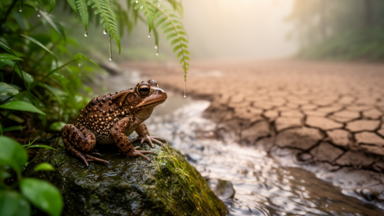 Climate change could strip Vietnam’s spiny frog of nearly all its habitat, model warns