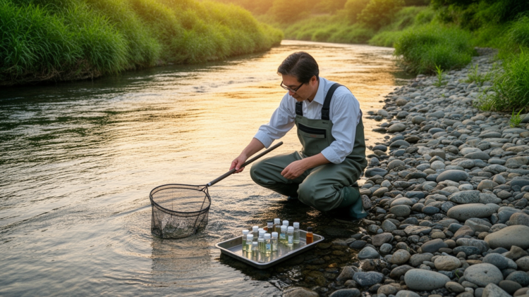 DNA Barcoding Sweep of a Japanese River Reveals Why Common Species Stay Common