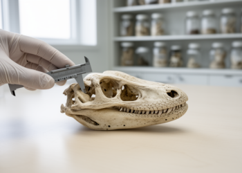 Tiny Indents, Big Answers: Lizard Skulls Reveal How Island Giants Evolved