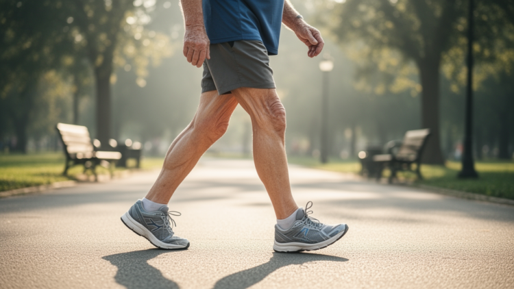 Aging Muscles and Walking Patterns Begin to Move Together, Study Finds
