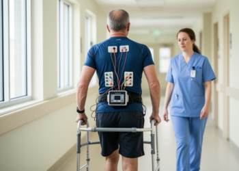 Brain Stimulation Plus Electrical Pulses Help Patient With Rare Paralysis Gene Walk Again