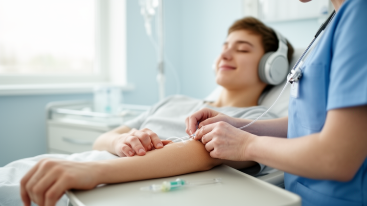 Your Favorite Song May Dull the Sting of an IV Needle, Study Finds