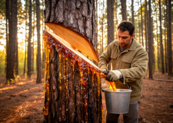 Pine Resin Yields Hinge on Tapping Method, Climate and Stand Density, Portuguese Study Finds