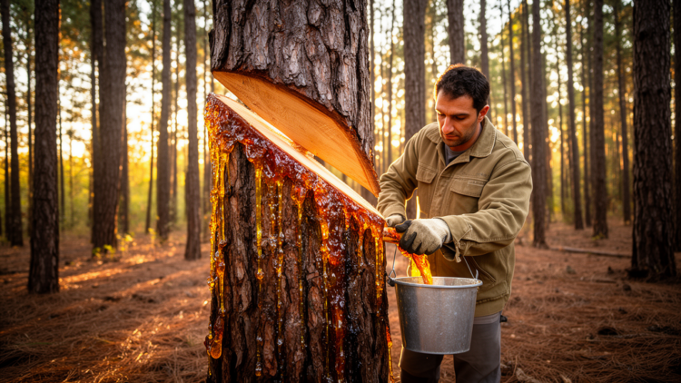 Pine Resin Yields Hinge on Tapping Method, Climate and Stand Density, Portuguese Study Finds