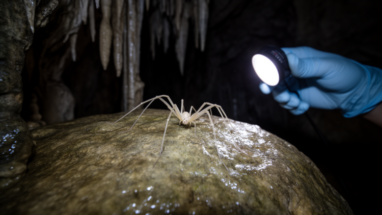 Cave Spider’s Male Finally Described From Guangxi’s Shenlonggong Cave
