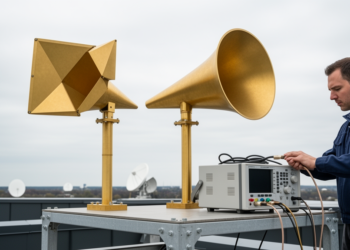 Pyramidal or Conical? Engineers Compare Two Horn Antennas for X-Band Satellite Links