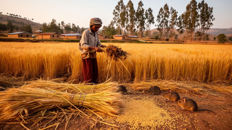 Rodents Steal a Quarter of Cereal Harvests on Ethiopian Smallholdings, Farmers Report