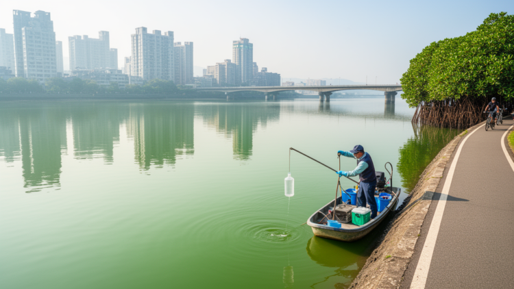 Taipei’s Danshui River Gets Cleaner, But Fecal Bacteria Tell a Different Story
