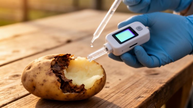 Portable DNA Test Spots Potato Soft Rot Bacteria in 40 Minutes Without a Lab