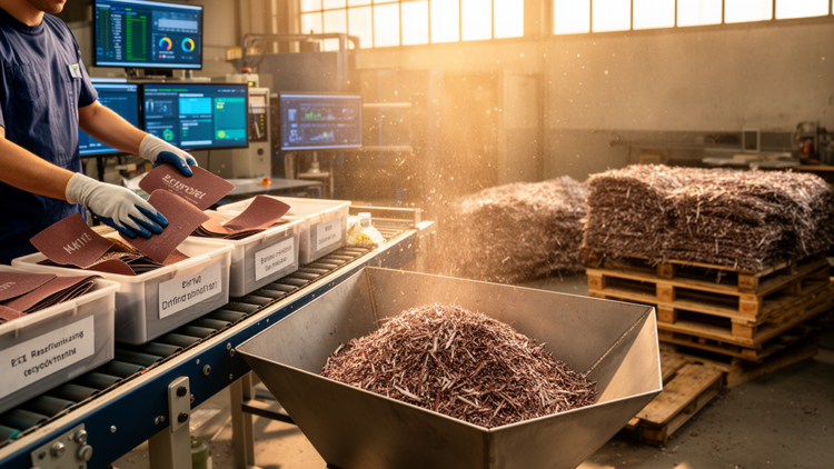 How Data Could Turn Sandpaper Waste Into a Circular Success Story
