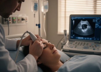 Bedside Eye Ultrasound Reveals Dangerous Brain Pressure in Stroke Patients