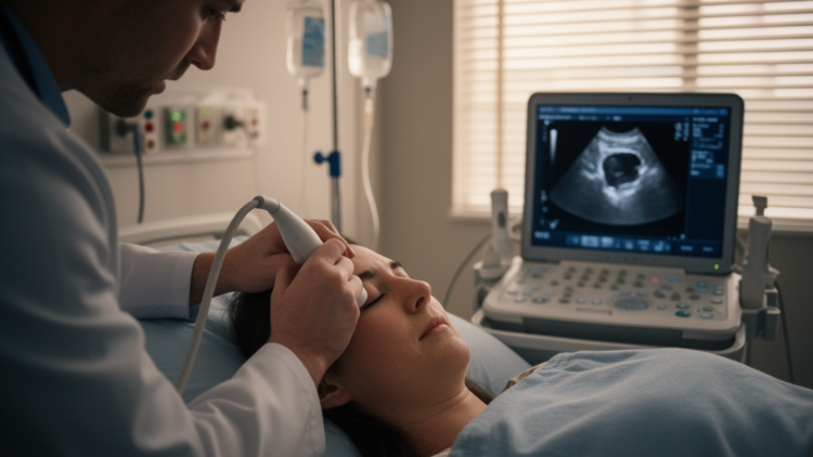 Bedside Eye Ultrasound Reveals Dangerous Brain Pressure in Stroke Patients
