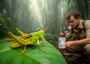 Rarest Grasshopper in Africa Found in Cameroon After 120 Years