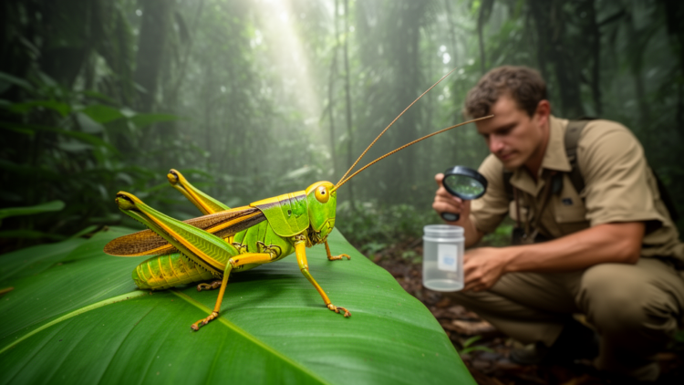 Rarest Grasshopper in Africa Found in Cameroon After 120 Years