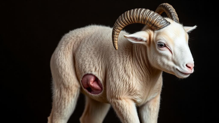 Simple Suture Technique Successfully Repairs Umbilical Hernia in a Young Ram