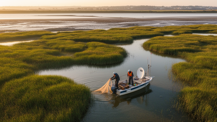 Satellites and nets reveal how invasive fish rule Portugal’s Lower Tagus wetlands