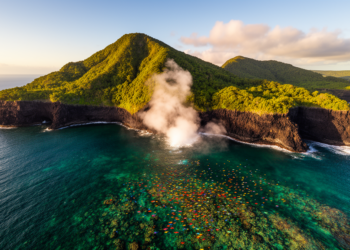 Volcanic Islands in the Southwest Pacific Act as Cradles for New Marine Fish Species
